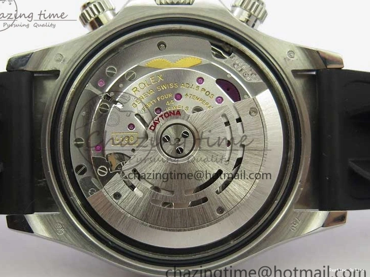 0203 Daytona 116599RBOW SS Rainbow Crystal BLF Best Edition Black Dial on Rubber Strap A Affordable 3237